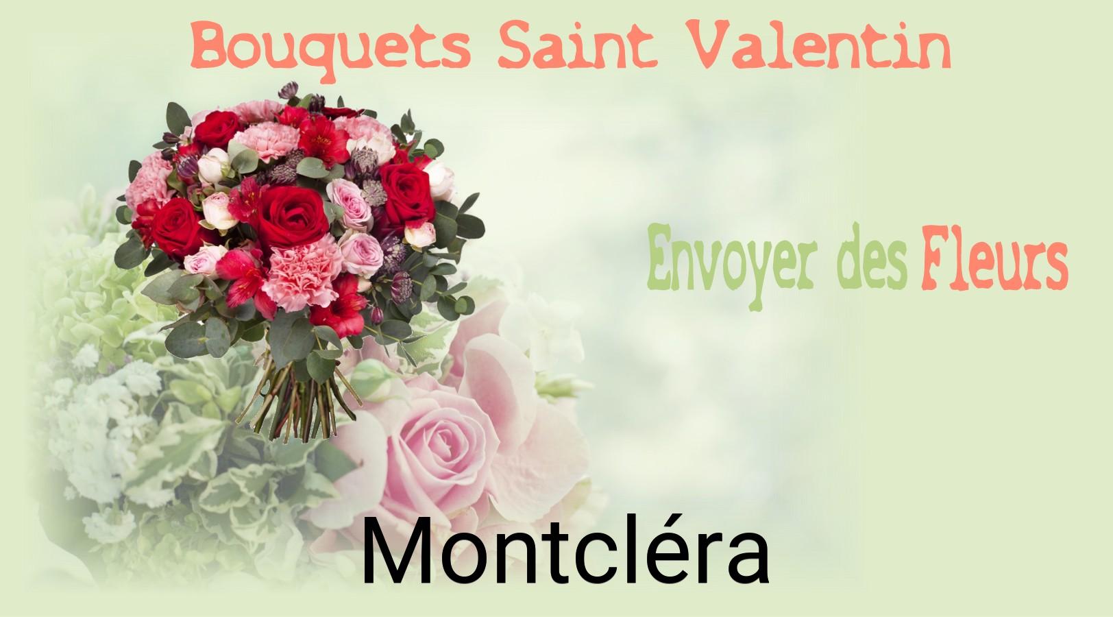 Roses de Saint-Valentin livrées à Montcléra